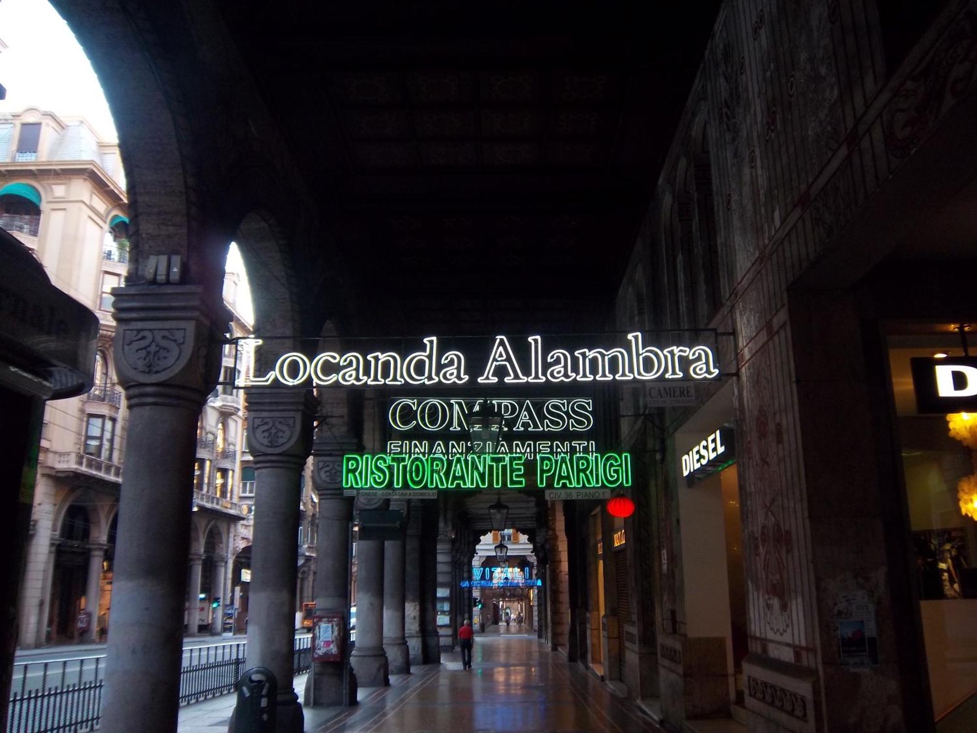 Albergo Locanda Alambra Genua Exteriör bild